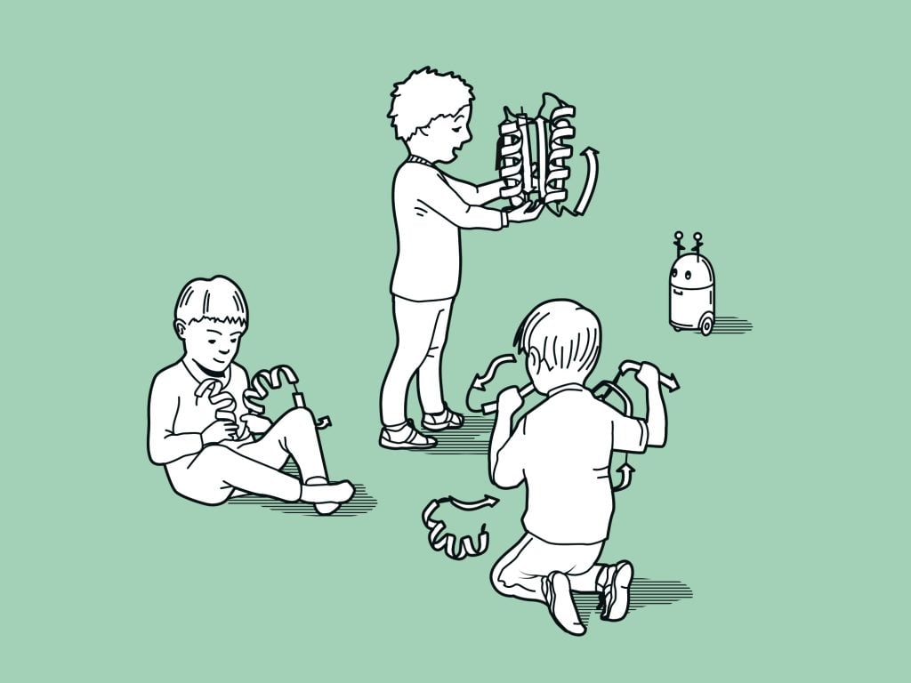 AlphaFold — AI预测蛋白质结构示意图 | NobelPrize.org