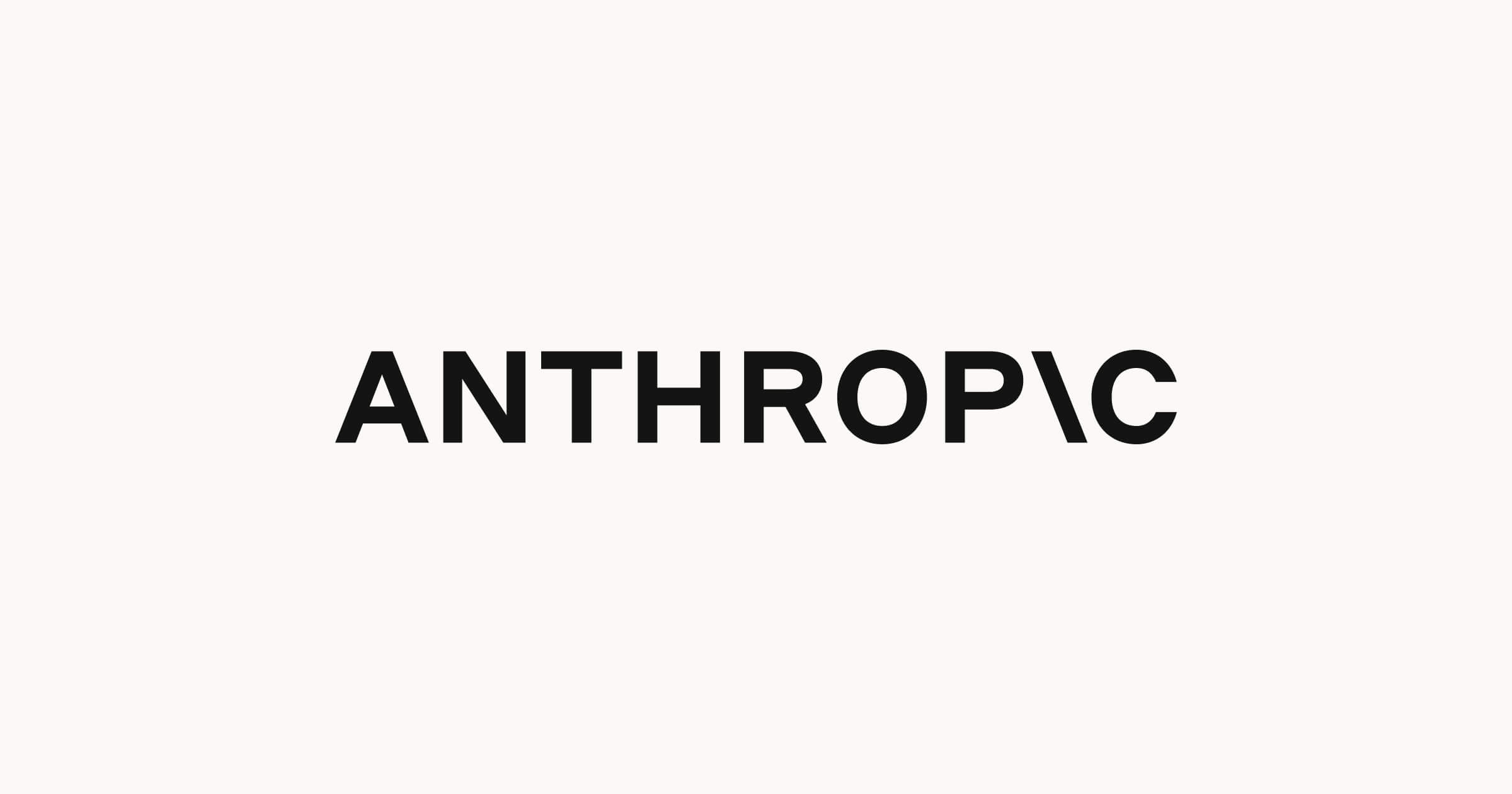 Anthropic 品牌标识 | Anthropic 官网